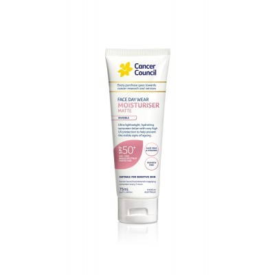 Cancer Council DaILY Moisturiser Matte Finish 50+Spf 75 Ml