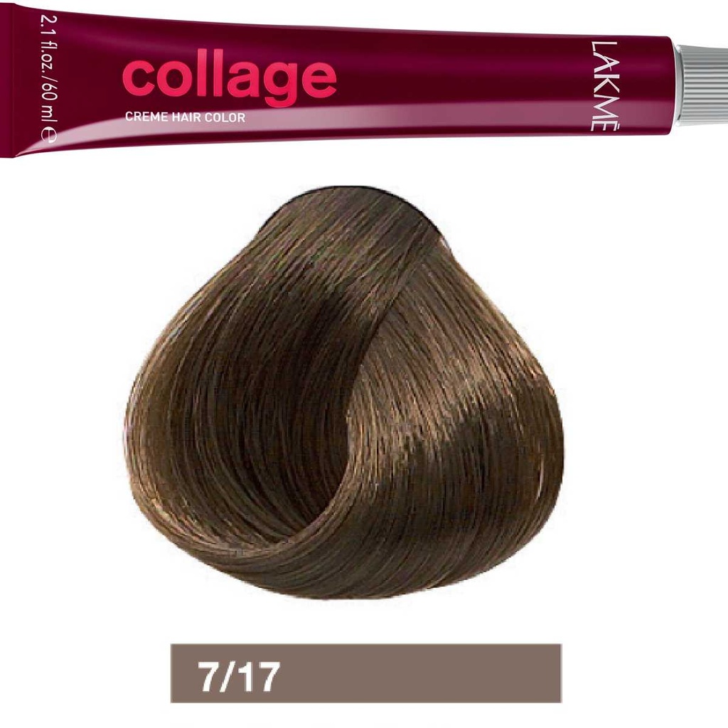 لاكمي كروما أزرق رمادي شعر أشقر متوسط 7/17 60 مل