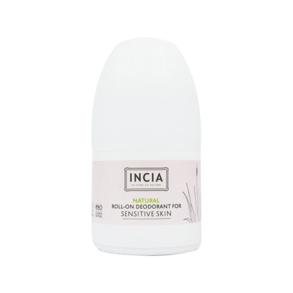 INCIA NATURAL ROLL-ON DEODORANT FOR SENSITIVE SKIN 50ML