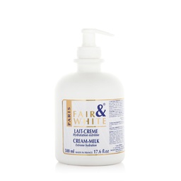 [G08306] حليب مرطب للجسم فير أند وايت 500 مل