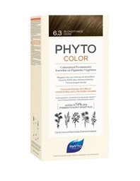 [G10500] PHYTO HAIR COLOUR DARK GOLDEN BROWN NO 6.3