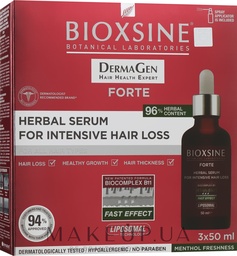 [G13237] BIOXCINE Forte Herbal Serum For Intensive Hair Loss 3x50ml